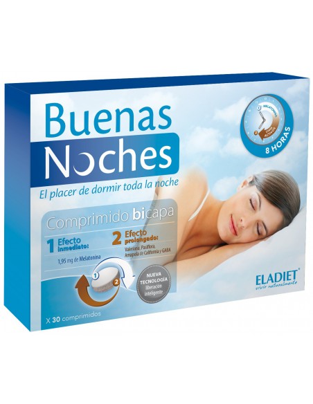 Buenas Noches ▷ Eladiet  30 comp | HERBODELICIAS