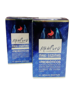 Pack (2 uds.) Maxienzimas con Probioticos 40 cps Estado Puro Tongil