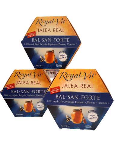 Oferta Pack (3 uds.) ROYAL VIT Jalea Real BalSan Forte Dietisa