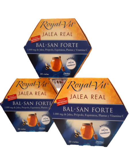 Oferta Pack (3 uds.) ROYAL VIT Jalea Real BalSan Forte Dietisa