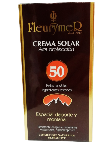 Crema Solar Deporte Montaña Fc 50 - Fleurymer - 80ml