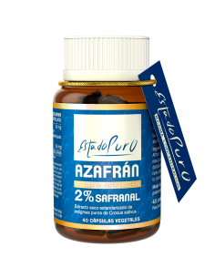 Azafran - 2% - Safranal - Estado Puro Tongil 40 caps
