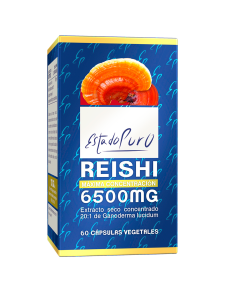 Reishi 6500 Estado Puro Tongil 60 caps | HERBODELICIAS