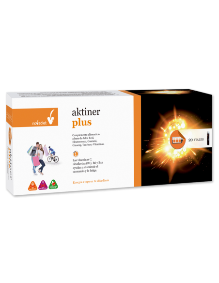 Aktiner Plus 20 viales» Novadiet  » barato en  Herbolario Online