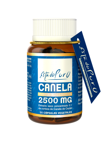 Canela 2500mg Estado Puro Tongil | HERBODELICIAS