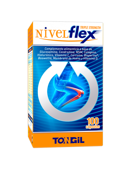 NivelFlex 100caps · Tongil | Alivio rápido con NIVELFLEX