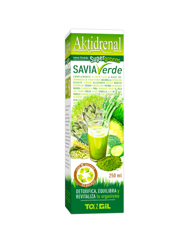 Aktidrenal Savia Verde  250 ml ·  Tongil ✅ HERBOLARIO ONLINE