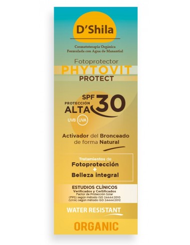 Fotoprotector solar Phytovit SPF 30 D´Shila