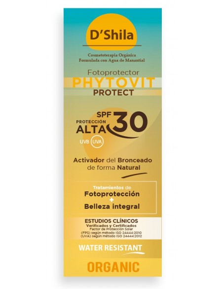 Fotoprotector solar Phytovit SPF 30 D´Shila