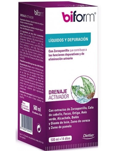 Comprar  ▷ Biform Drenaje Activador Dietisa 500 ml