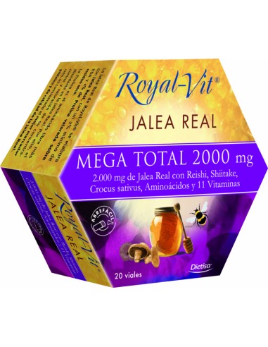 Royal Vit MEGA TOTAL 2000 ➡️ Complemento con Jalea y vitaminas