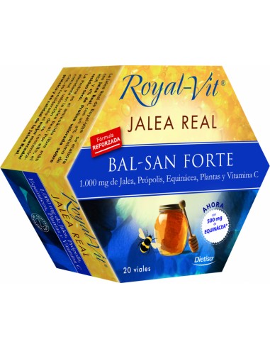 ROYAL VIT Jalea Real BalSan Forte Dietisa 20 viales | HERBODELICIAS