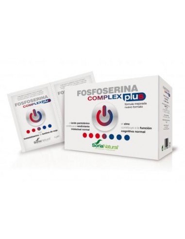 Fosfoserina Complex Plus Soria Natural | HERBODELICIAS