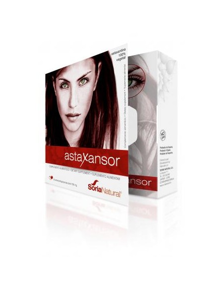Astaxansor Soria Natural 30 perlas | HERBODELICIAS