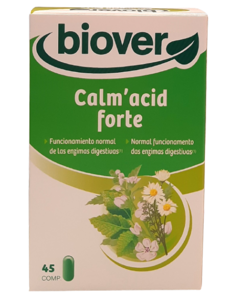 Calm´acid forte 45 comprimidos Biover