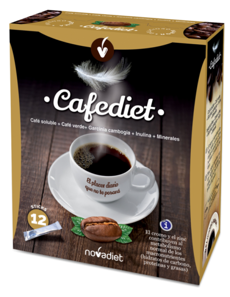 Cafediet Novadiet 12 sticks | HERBODELICIAS