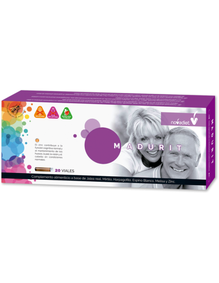 Madurit 20 ampollas Novadiet | HERBODELICIAS