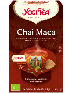 YogiTea Chai Maca 17 bolsitas