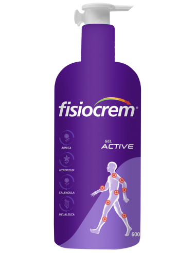 Fisiocrem Gel Active xxl 600 ml | HERBODELICAS