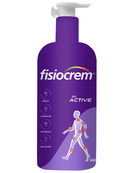 Fisiocrem Gel Active xxl 600 ml | HERBODELICAS