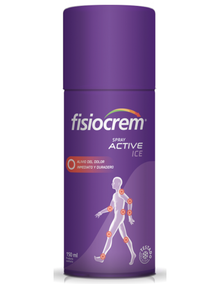 Fisiocrem Spray Active Ice 150ml| HERBODELICIAS