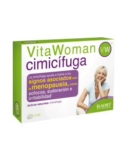 Vitawoman Cimicífuga ▷ Eladiet 60 comp | HERBODELICIAS