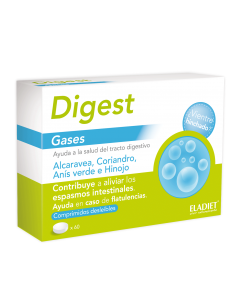 Digest Gases Eladiet 60 comp | HERBODELICIAS