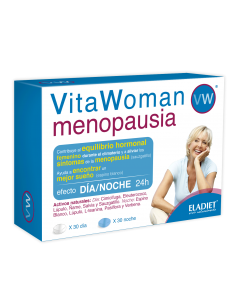 Vitawoman menopausia Eladiet 60 comp | HERBODELICIAS
