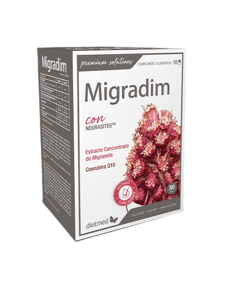Migradim de Dietmed 60 capsulas | HERBODELICIAS