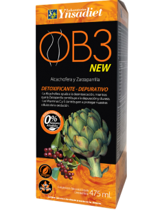 OB3 Dren Jarabe Ynsadiet 475 ml