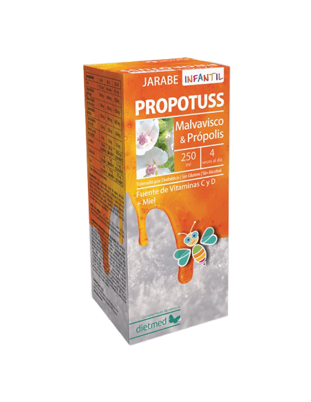 Propotuss Jarabe Infantil Dietmed 250 ml.