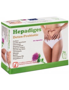 Hepadigés Detox-Probióticos 60 cápsulas DIS