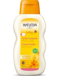 Leche corporal calendula bebe Weleda