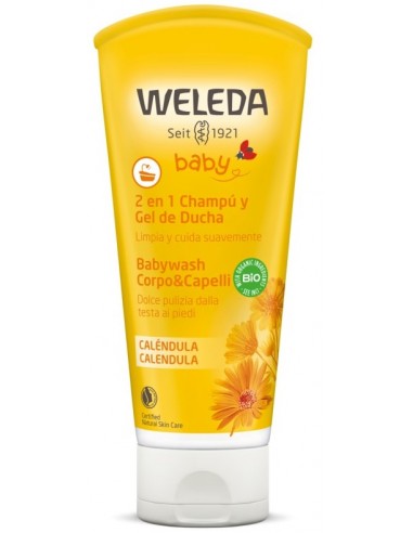 Champú y Gel de Ducha de Caléndula Weleda