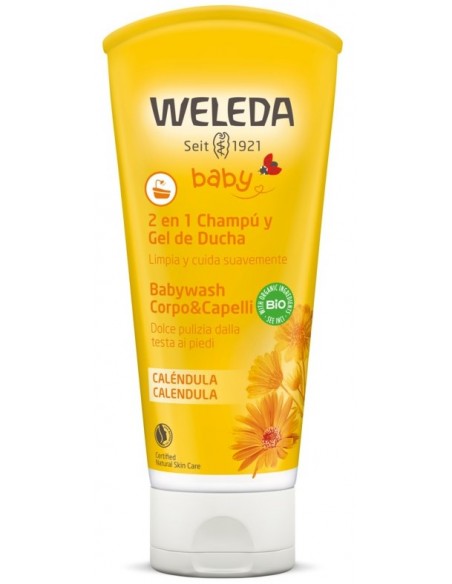Champú y Gel de Ducha de Caléndula Weleda