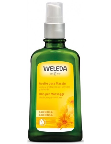 Aceite para masaje con Caléndula Weleda