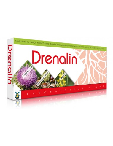 Drenalin 10 Viales Tegor