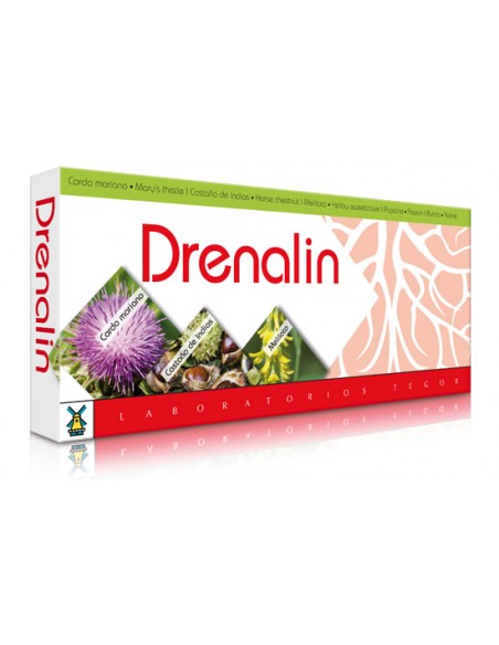 Drenalin 10 Viales Tegor