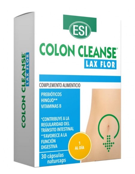 Colon Cleanse LAX FLOR  30 caps ➡️ Barato al mejor precio Online