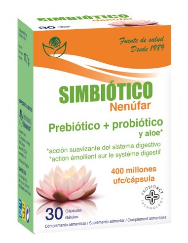 Simbiótico Nenufar 30 cápsulas Bioserum