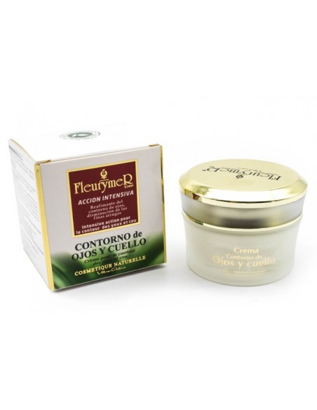Crema contorno ojos y cuello fleurymer