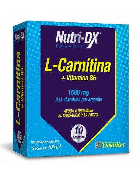 L-Carnitina 10 ampollas Nutri-DX Ynsadiet