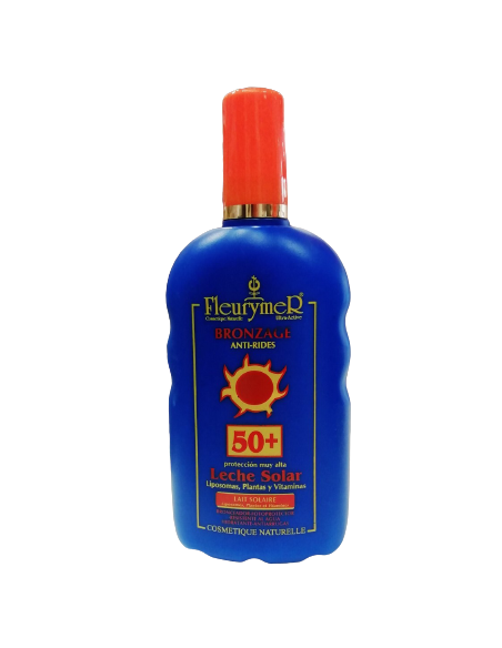 Leche Solar SPF50+ con dosificador-250ml Fleurymer