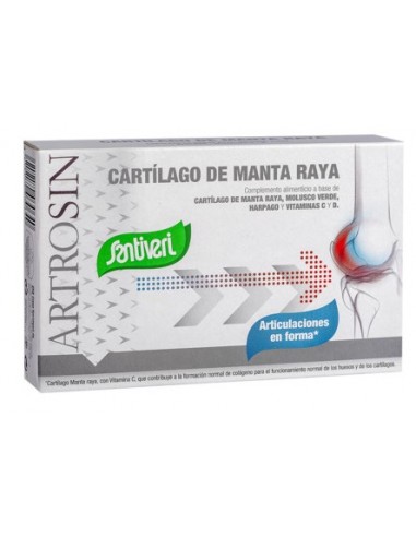 Artrosin Cartilago Manta Raya Santiveri | HERBODELICIAS