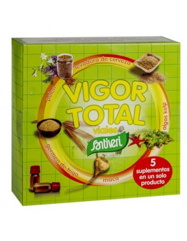 Vigor Total Santiveri 20 viales | HERBODELICIAS