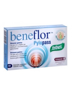Beneflor Pylopass 40 cápsulas Santiveri