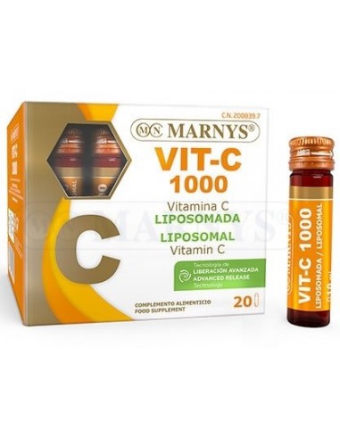 Vit-C 1000 Viales Marnys