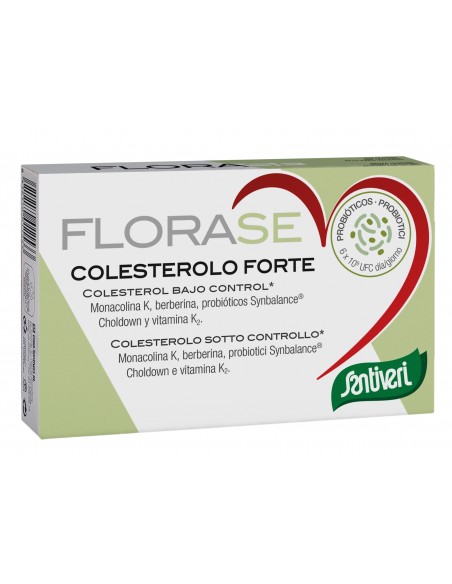 Florase Colesterolo Forte | Con levadura roja arroz para colesterol