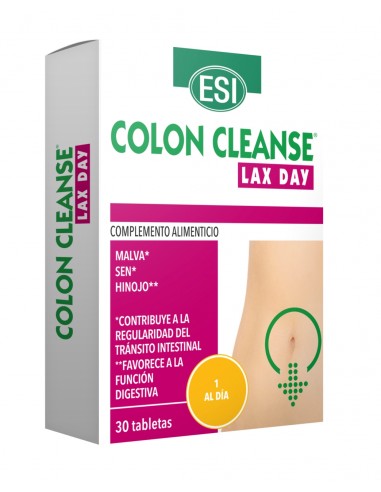 Colon Cleanse Lax Day · ESI · 30 caps ➡️ Comprar Online Barato