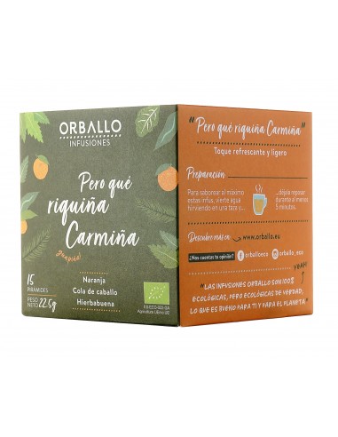 Pero qué riquiña, Carmiña ORBALLO